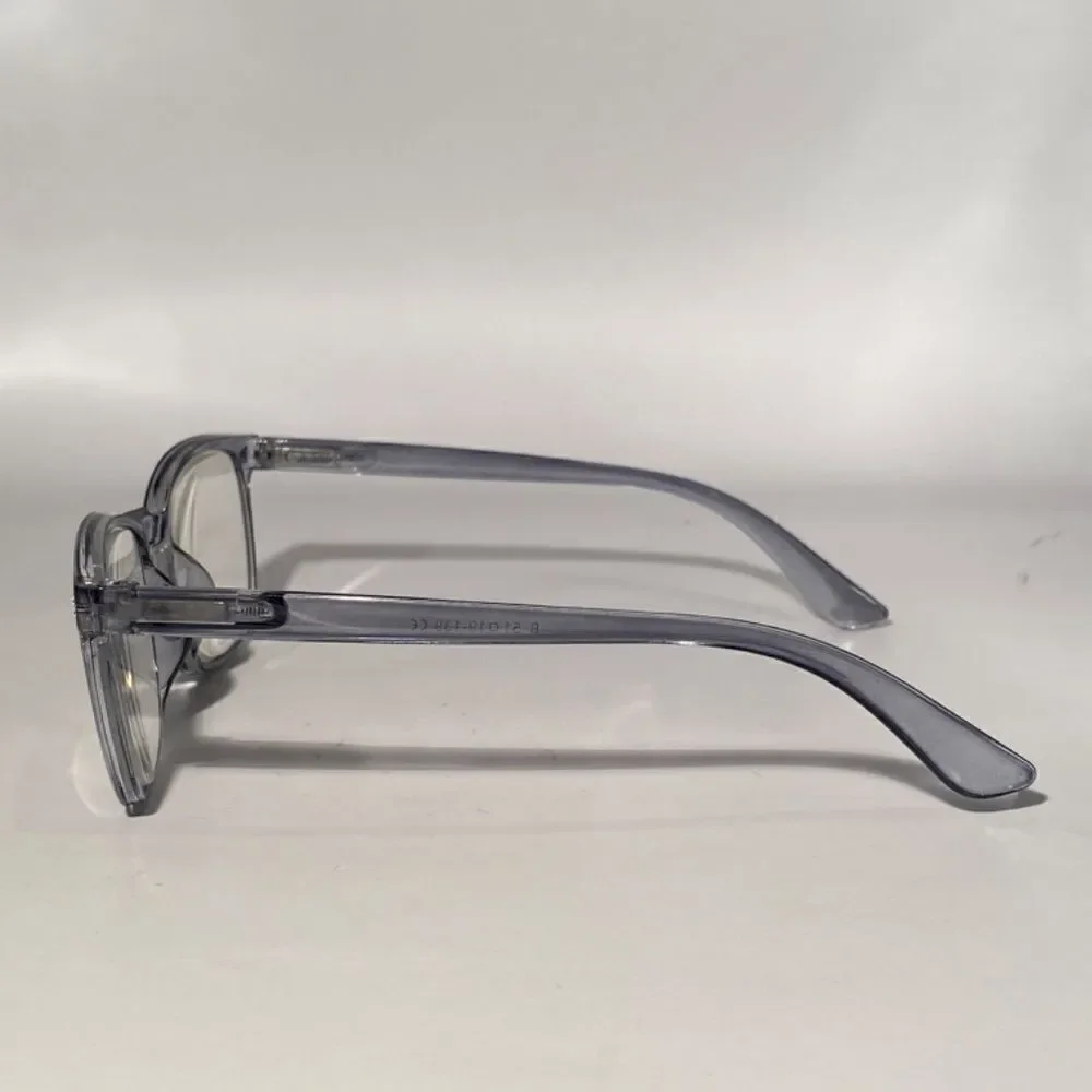 1132 Colette 4.0 Clear Grey Reading Glasses Soft Butterfly Style Readers NWT